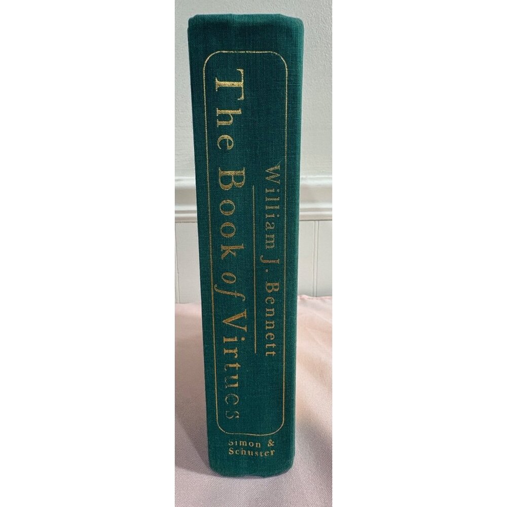 The Book of Virtues by William J. Bennett Hardcover (1993, Hardcover) No Jacket